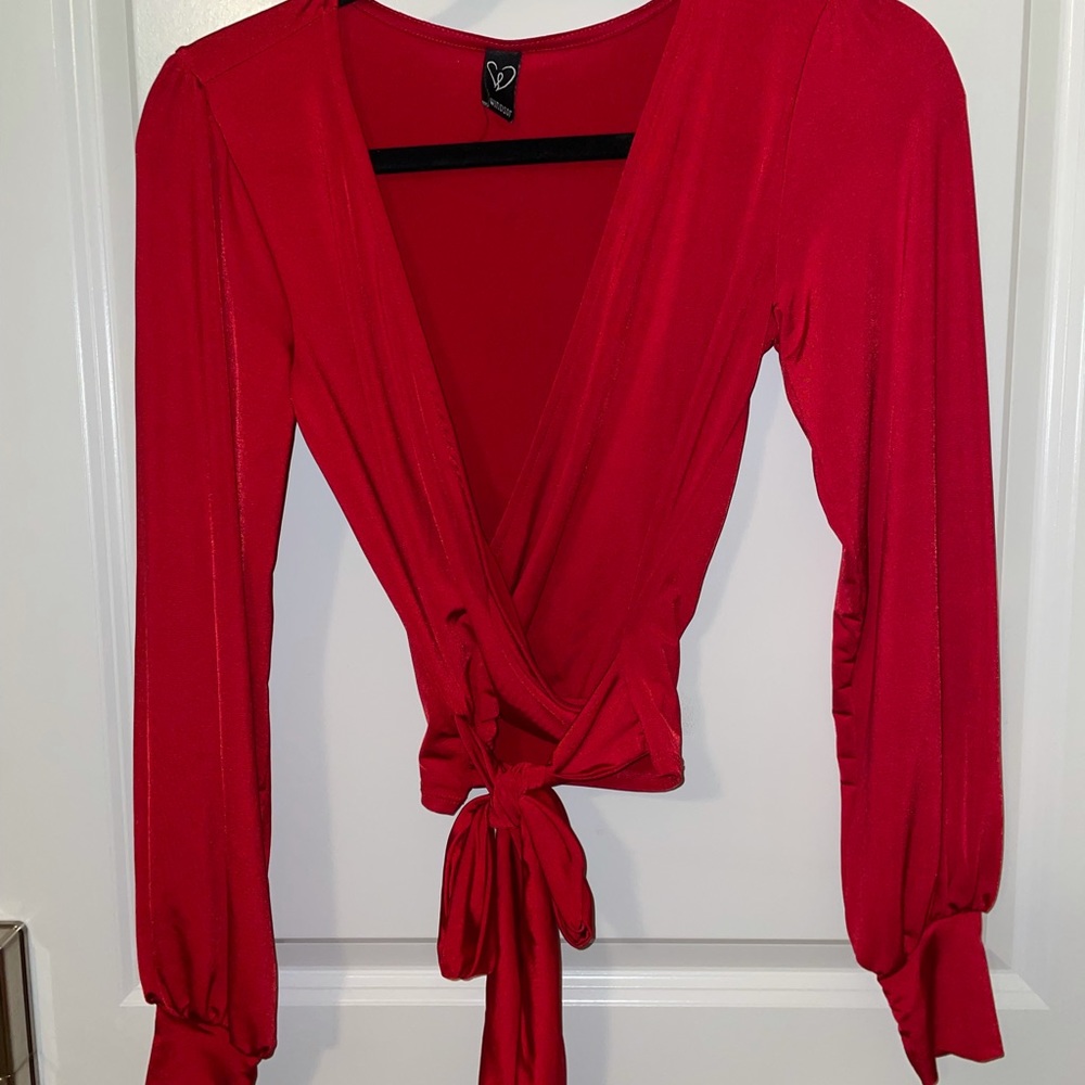 windsor wrap tie top